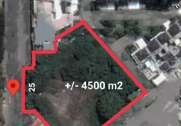 Tanah Disewakan lokasi bagus sekali
