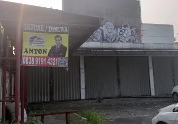 Disewakan Kios Strategis Siap Usaha Binong Karawaci