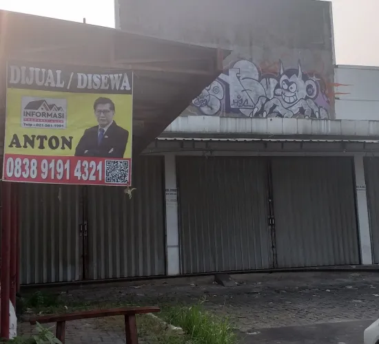 Disewakan Kios Strategis Siap Usaha Binong Karawaci
