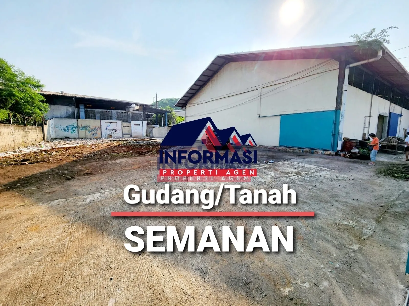 Disewakan Lahan Untuk Gudang di Semanan