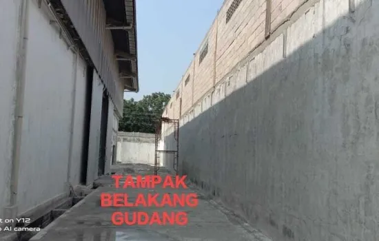 Disewakan gudang siap pakai di Jl. Daan Mogot Km. 19,8 Tgr