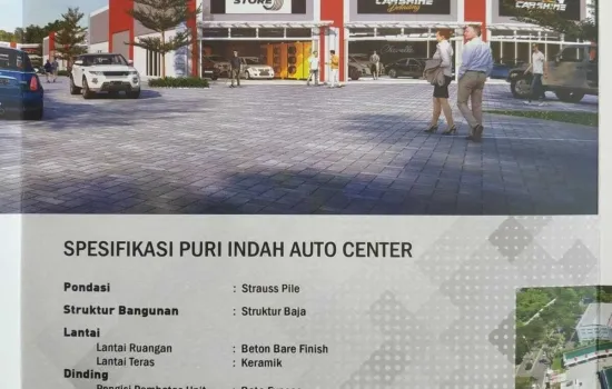 PROJECT : KIOS AUTO CENTER PURI INDAH, JAKARTA BARAT