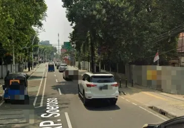 Sewa Tanah Cikini Menteng 1000m² bisa untuk usaha