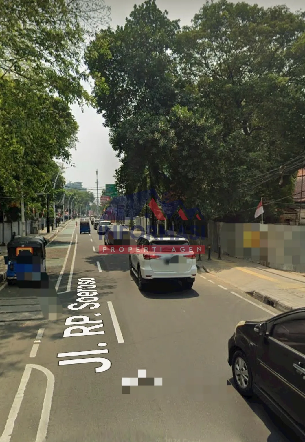 Sewa Tanah Cikini Menteng 1000m² bisa untuk usaha