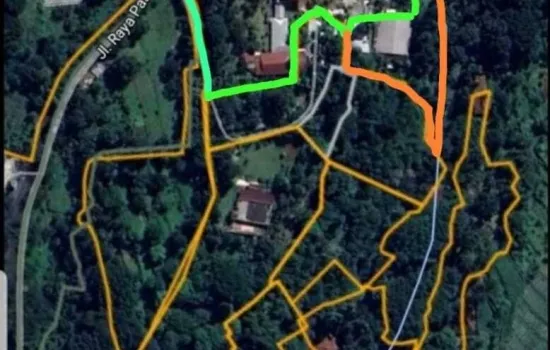 Gunung geulis dekat Summarecon lokasi retret jual bawah NJOP