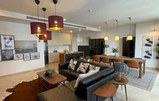 Apartemen keren dan  interior modern