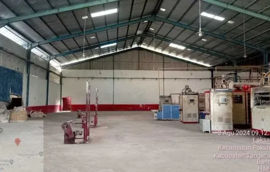 Dijual Pabrik Plastik Kawasan Pergudangan 19, Tangerang