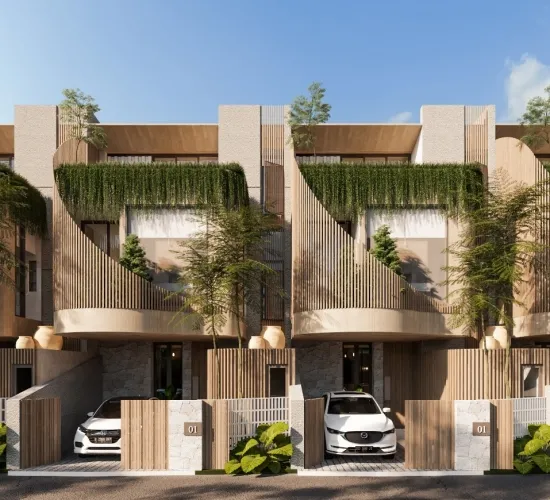 PASOLA Berawa Complex Villas, luxury 3-storey villas