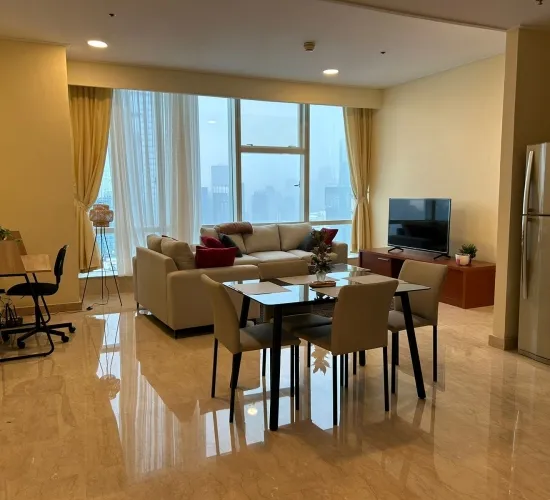 apt mayflower 2 BR  2KM siap huni