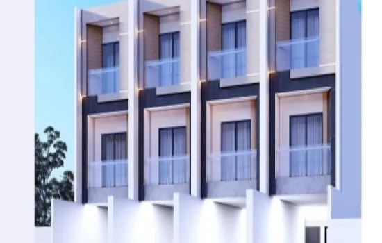 Rumah Baru Minimalis Row jln 3 mobil@ Tanjung Duren