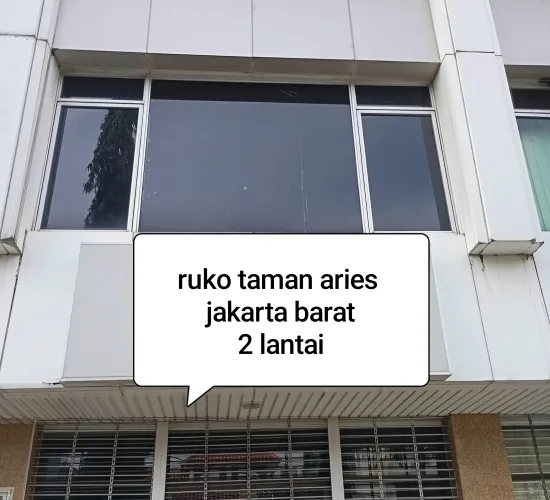 2 lantai , taman aries jakbar , LT 54m2 (9x6) furnished