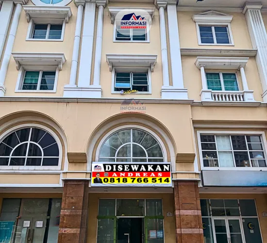 sewa ruko ITC permata Hijau Emerald