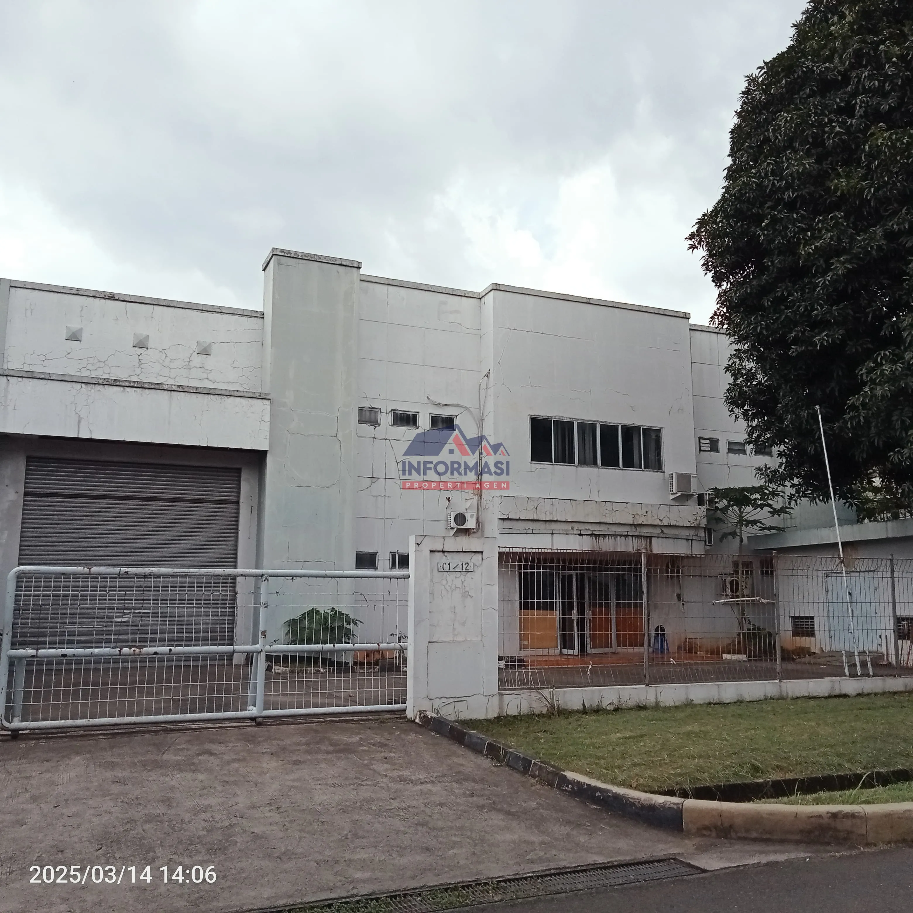 Dijual Bangunan Pabrik Siap Usaha di Cibitung