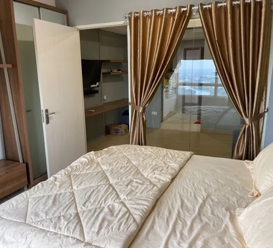 Unit 2 KT Apt. Scandinavia Tangerang, 45 m2, FF, City View