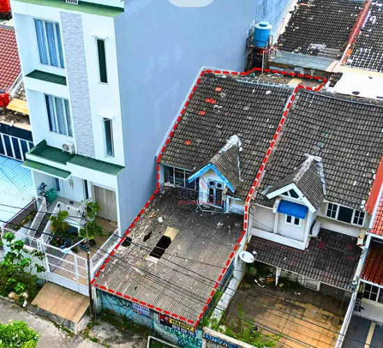 DIJUAL RUMAH LAMA TAMAN COSMOS MURAH