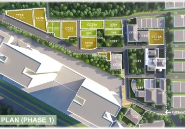 Kavling exclusive dalam cluster di Permata Hijau
