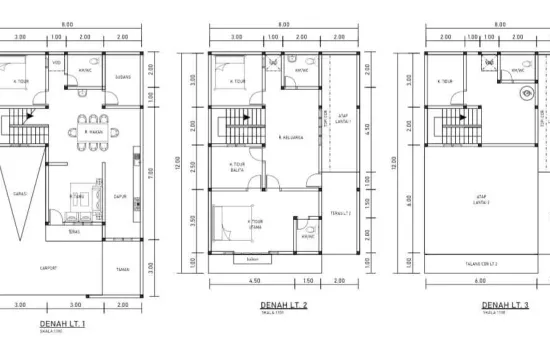 Brand New House lebar 8, row 2 mbl @Duri Kepa