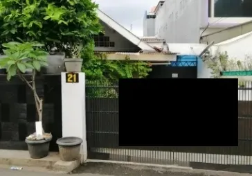 Jl sulaiman slipi, lt 169m2,bebas banjir