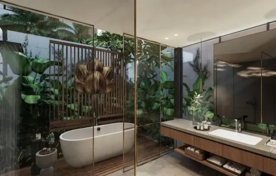 PROJECT : KUMARAJIWA VILLAS, Ubud, Gianyar-Bali, 2 br indent