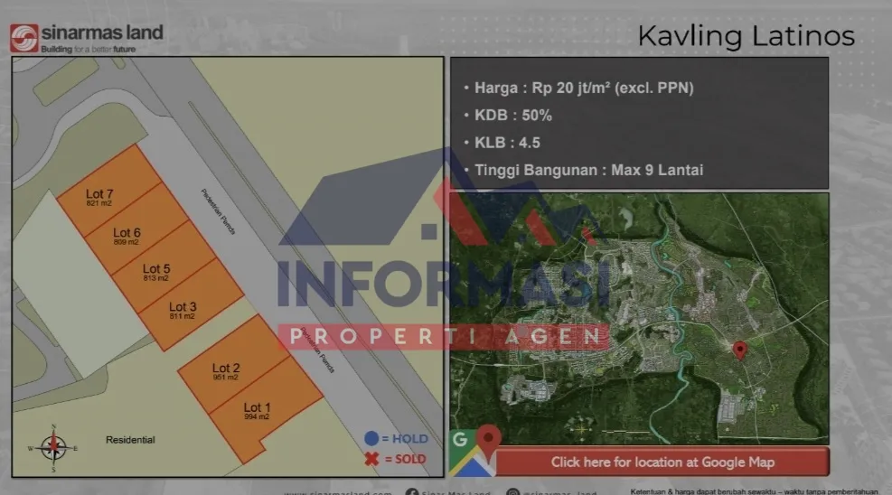 PROJECT : KAVLING LATINOS BSD CITY