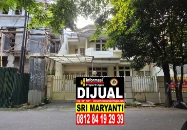 Rumah 2 LT  Jl Gelong Baru Barat Tomang luas 201 m²