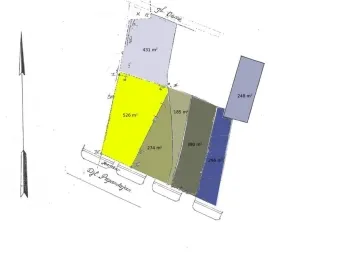 Dijual rumah & toko , Lt. 2350 mtr2, lokasi strategis