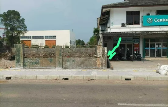 Tanah kavling komersil Duri Kosambi Raya 1300 m²