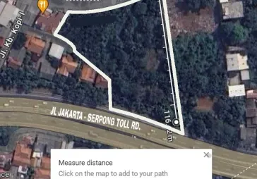 Tanah Komersial @ Pondok Aren Bintaro Tangsel
