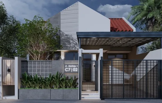 Dijual Rumah Indent Design Arsitek Grita Loka BSD