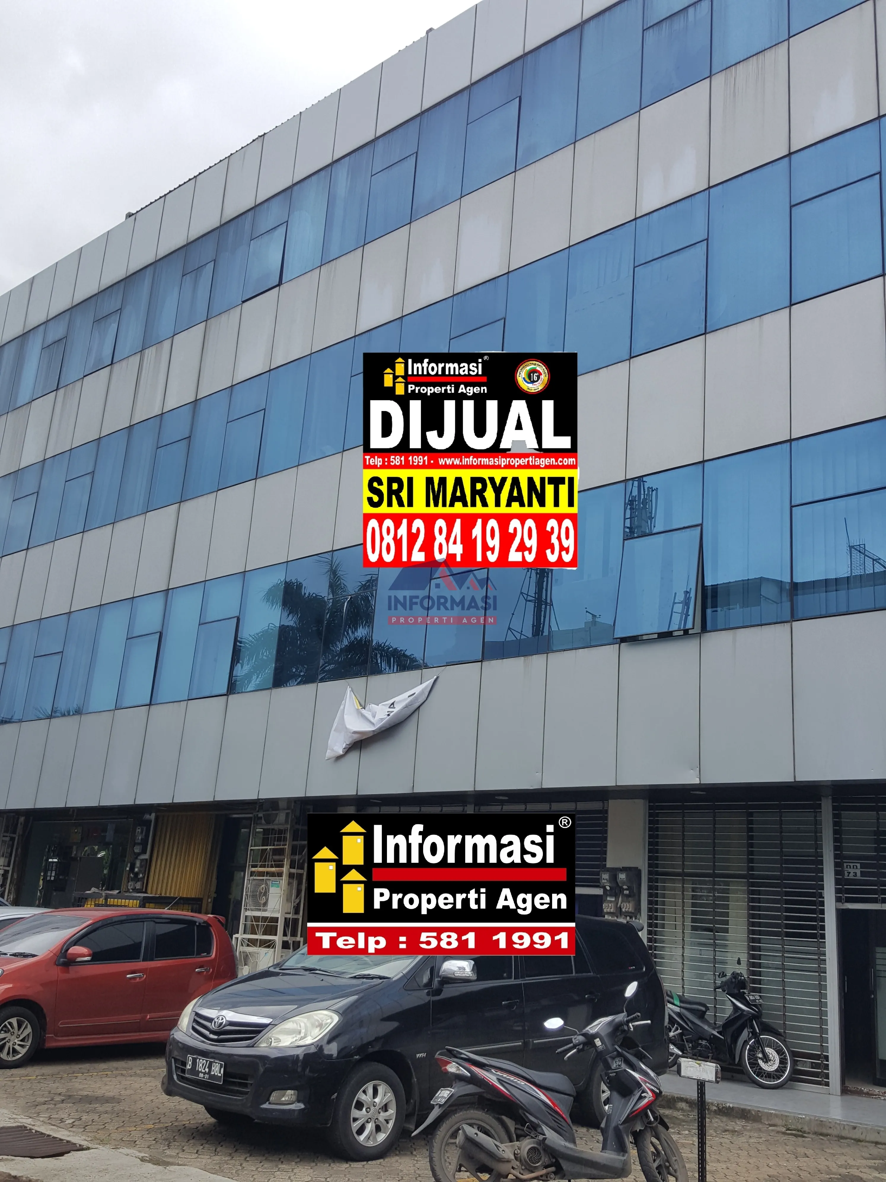 Kedoya Elok Plaza 4 lantai hadap utara dekat busway