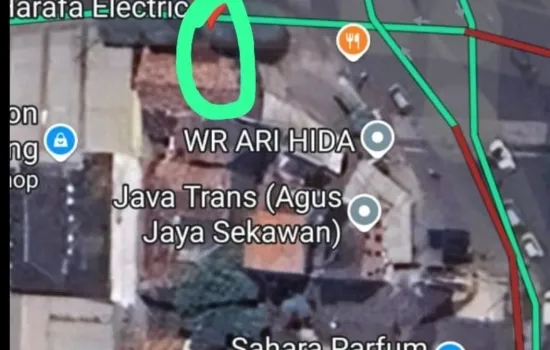 Rumah hitung tanah meruya lapangan bola