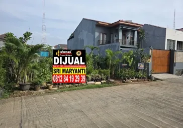 Kavling DKI jl Menara 9 Meruya Selatan luas 250 m² utara