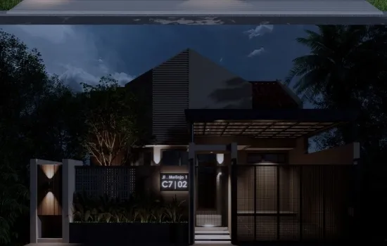 Dijual Rumah Indent Design Arsitek Grita Loka BSD