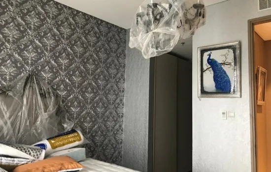 Saumata Alam Sutera lantai 32 view mall 2 kamar tidur