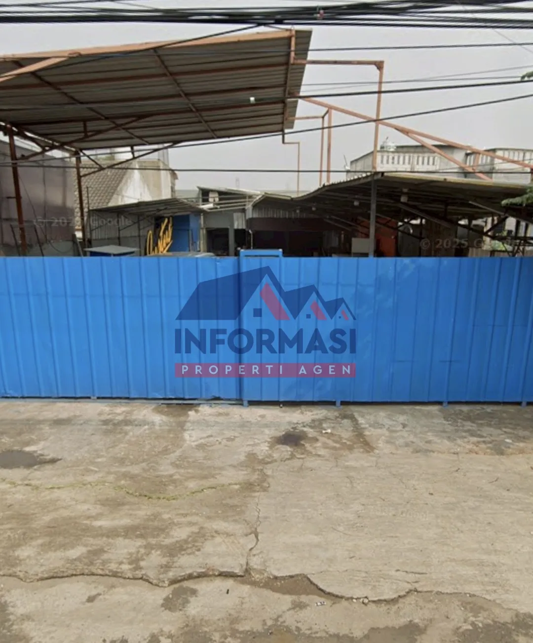 Disewakan tanah ex cuci mobil di raden saleh