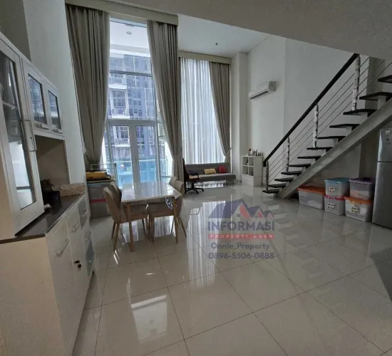 DIJUAL!! Apt cantik & terawat,lokasi strategis,view menarik.