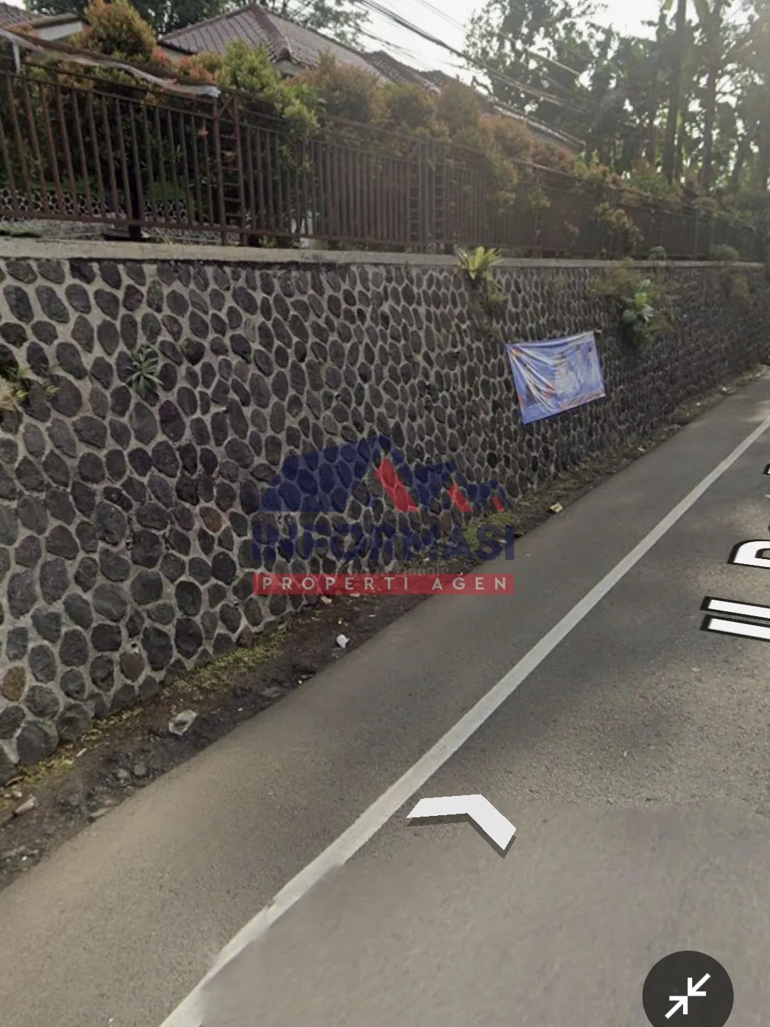 Dijual tanah di jalan raya puncak cipayung