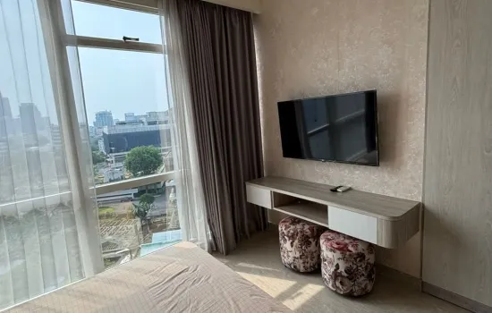 Apartemen ekslusif 2BR  di pusat kota Jakarta