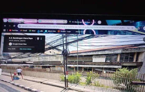 Pabrik hitung tanah di bandengan Utara