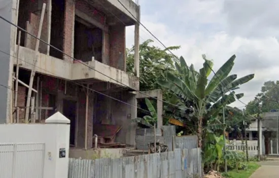 Rumah Kavling Dki, lt.250, 2 lantai (setengah jadi)