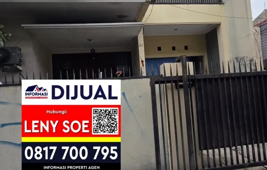 Rumah 1.5 lantai Kebayoran Lama dijual cepat