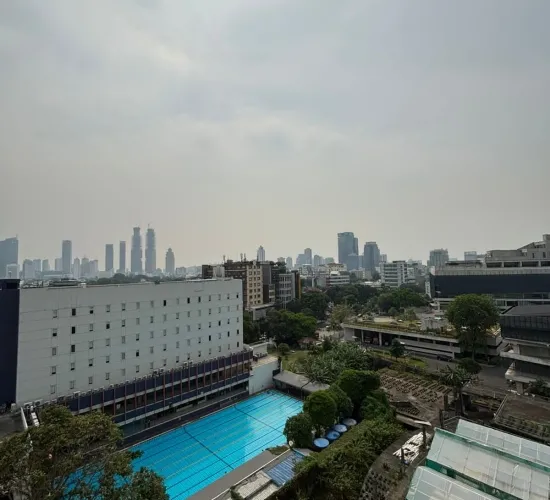 Apartemen ekslusif 2BR di pusat kota Jakarta