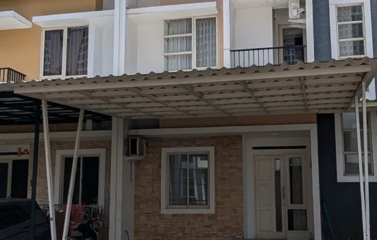 Rumah 2 lt siap huni cluster New Jasmine Gading Serpong