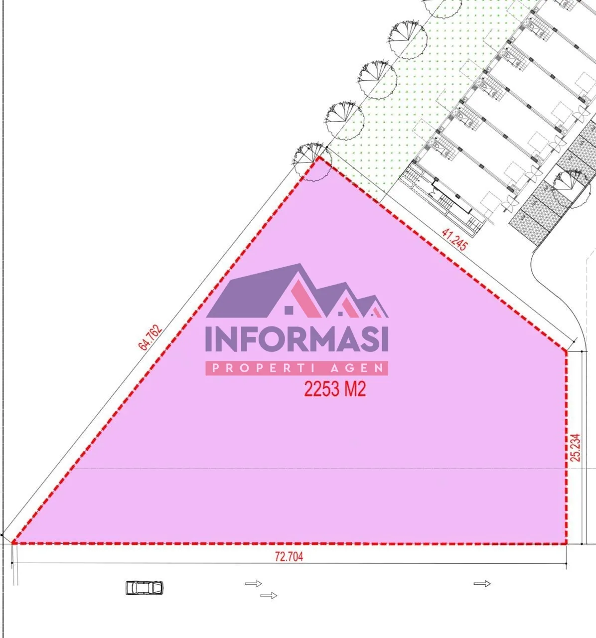 Tanah Komersial Siap Bangun di Kemayoran