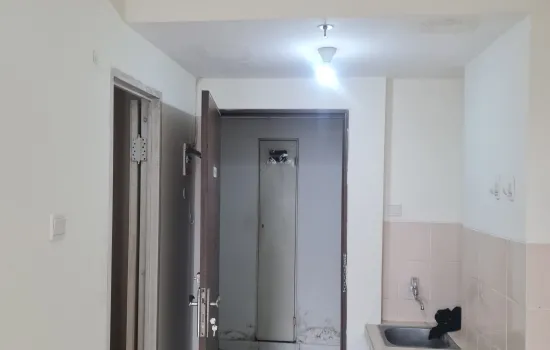 Apartemen siap pakai.  studio