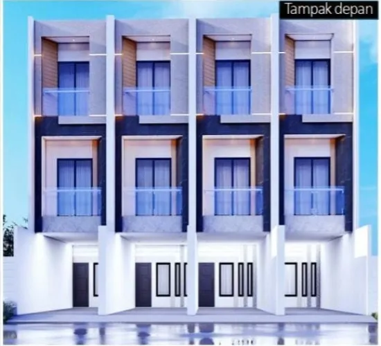 Dijual Cepat 4 unit Rumah Baru di Daerah Tanjung Duren, Jaka