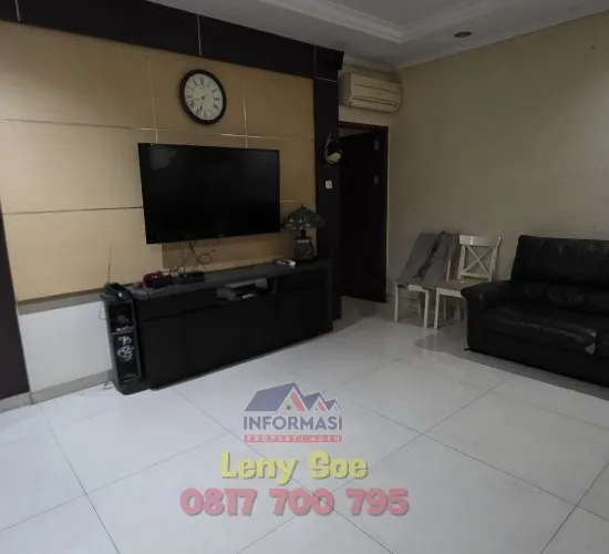 Rumah Permata Mediterania 2 lantai dlm cluster, bebas banjir