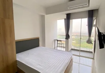 Pasific Garden Alam Sutera tipe studio view danau