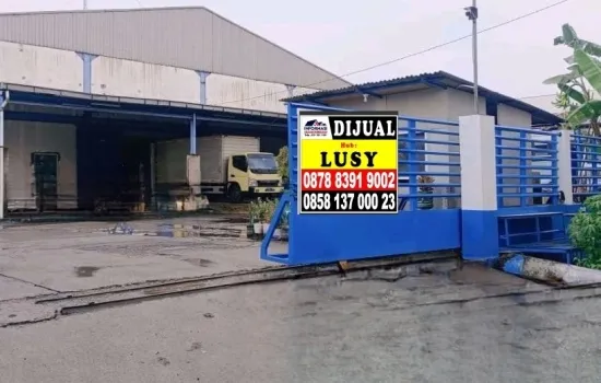Gudang n Pabrik lokasi strategi di jakarta LT 3225 LB 1350m2