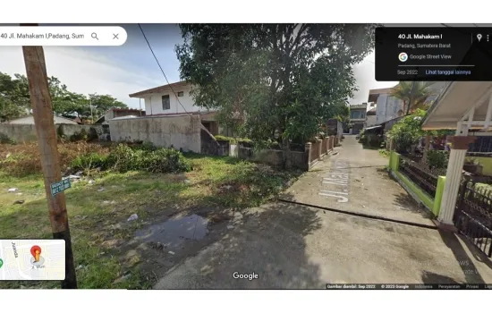 Tanah jalan Mahakam I, Rimbo Kaluang, Padang